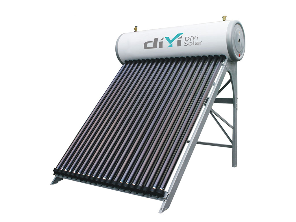 Compact high pressure solar water heater