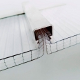 transparent anti scratch uv hard greenhouse roof u-lock polycarbonate solid sheet