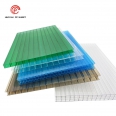Uv plastic sheets greenhouse plastic hollow polycarbonate sheet for building roofing