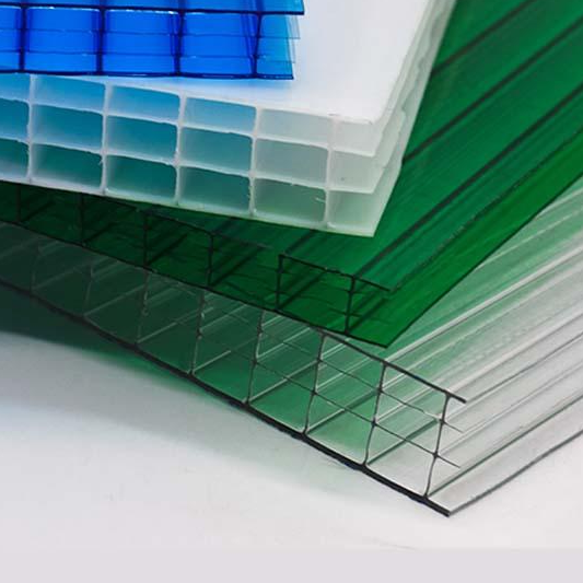 Free Sample China Supplier 16mm Milky White Clear U Lock Honeycomb Polycarbonate Sheet for Skylight