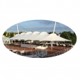 Tensile Tent Stadium Guangzhou Ptfe Structural Roof Top Stands Fiberglass Architectural Carport Car Membrane Structure