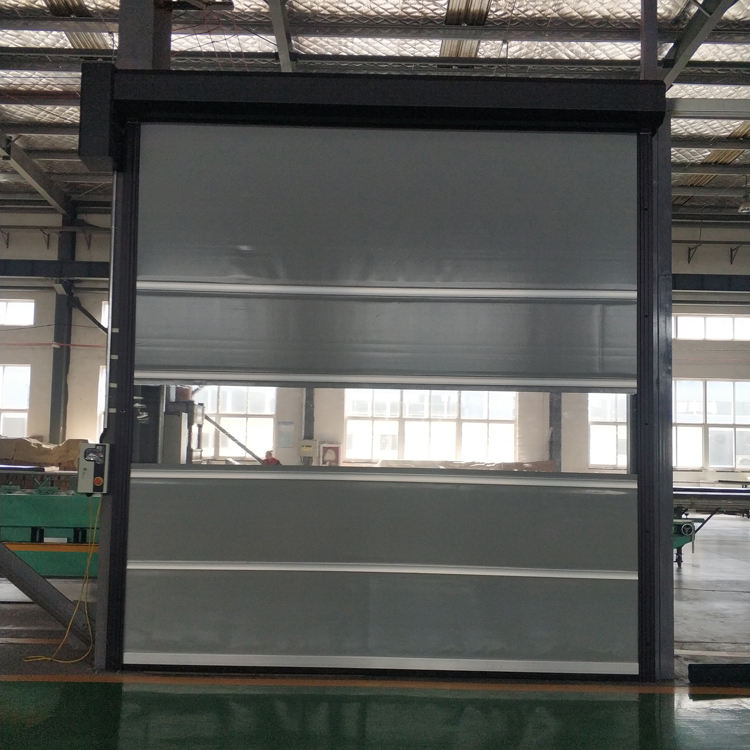 Pvc High Speed Door 0.6 To 2.0m/spvcpvc Pvc Roll Up Door Aluminum Alloy Frame Pvc High Speed Roll Up Fast Warehouse Door