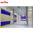 Industrial PVC Fabric High Speed Rolling Door for Food Factory Warehouse and Cleanroom