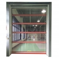 Factory Retractable Roll Up Rolling PVC Fabric High Speed Industrial Garage Door