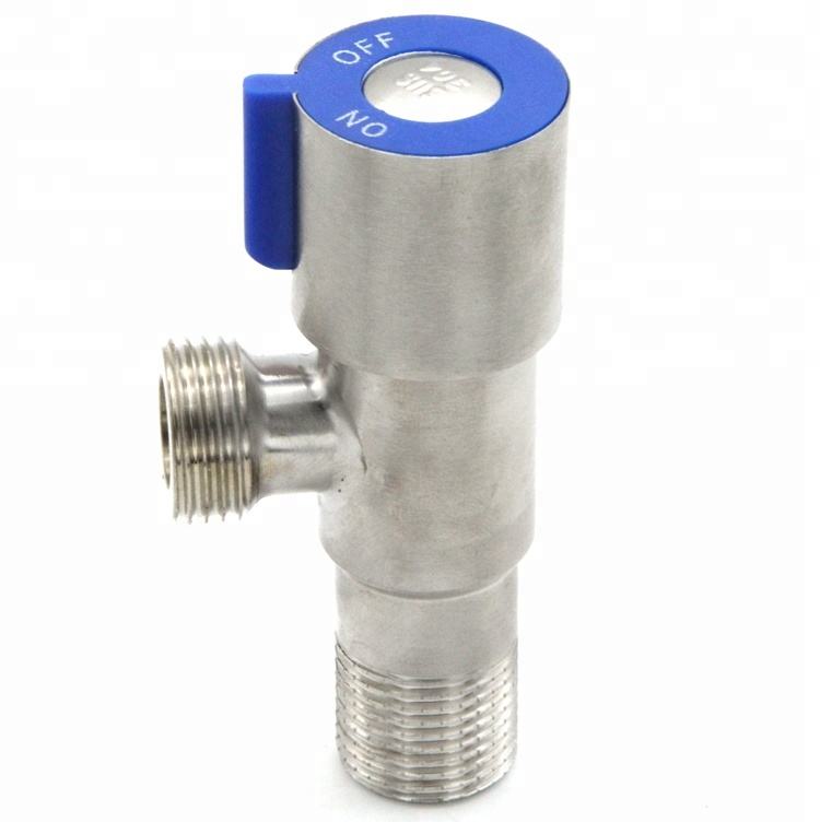 Best Bathroom Water Lead Free Chrome Ss 304 Faucet Pneumatic Triangle Stainless Steel Angle Seat Hose Valve