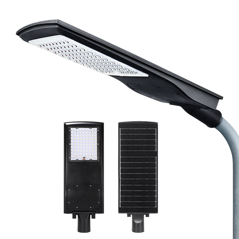 Aluminum Outdoor Energy Solar Street Light Aluminumsolar Outdoor Solar Led Street Light KCD New Smart Bright Aluminum Outdoor 100w 150w 200w 300w Integrated Energy Commercial All In 1 LED Solar Street Light