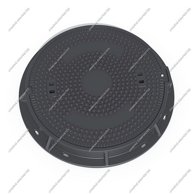 SMC Composite EN124 D400 600mm Sealing Manhole Cover/Rubber Gasket Manhole Cover