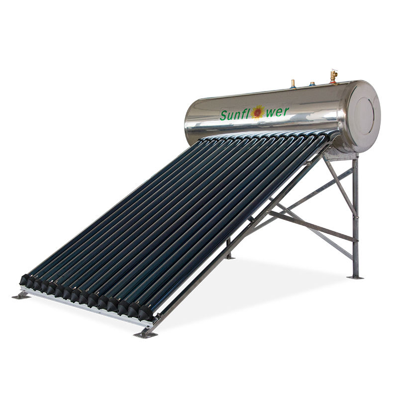 SFH200H 200L Integrated High Pressure Solar Water Heater Stainless Steel with Heat Pipe CE ISO for Project or Domestic Hot Water